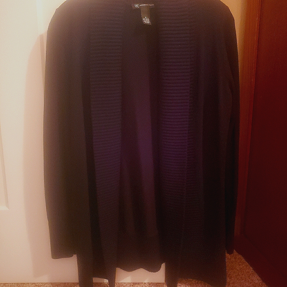 INC Black cardigan like new
